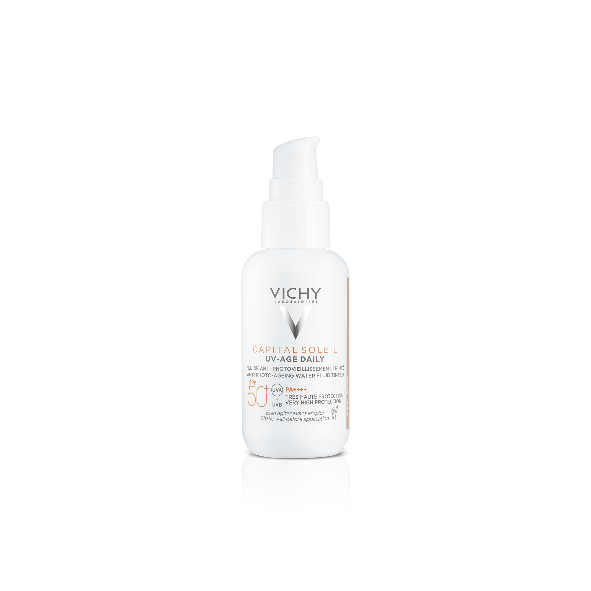 Capital soleil UV-Age daily teinté SPF 50+