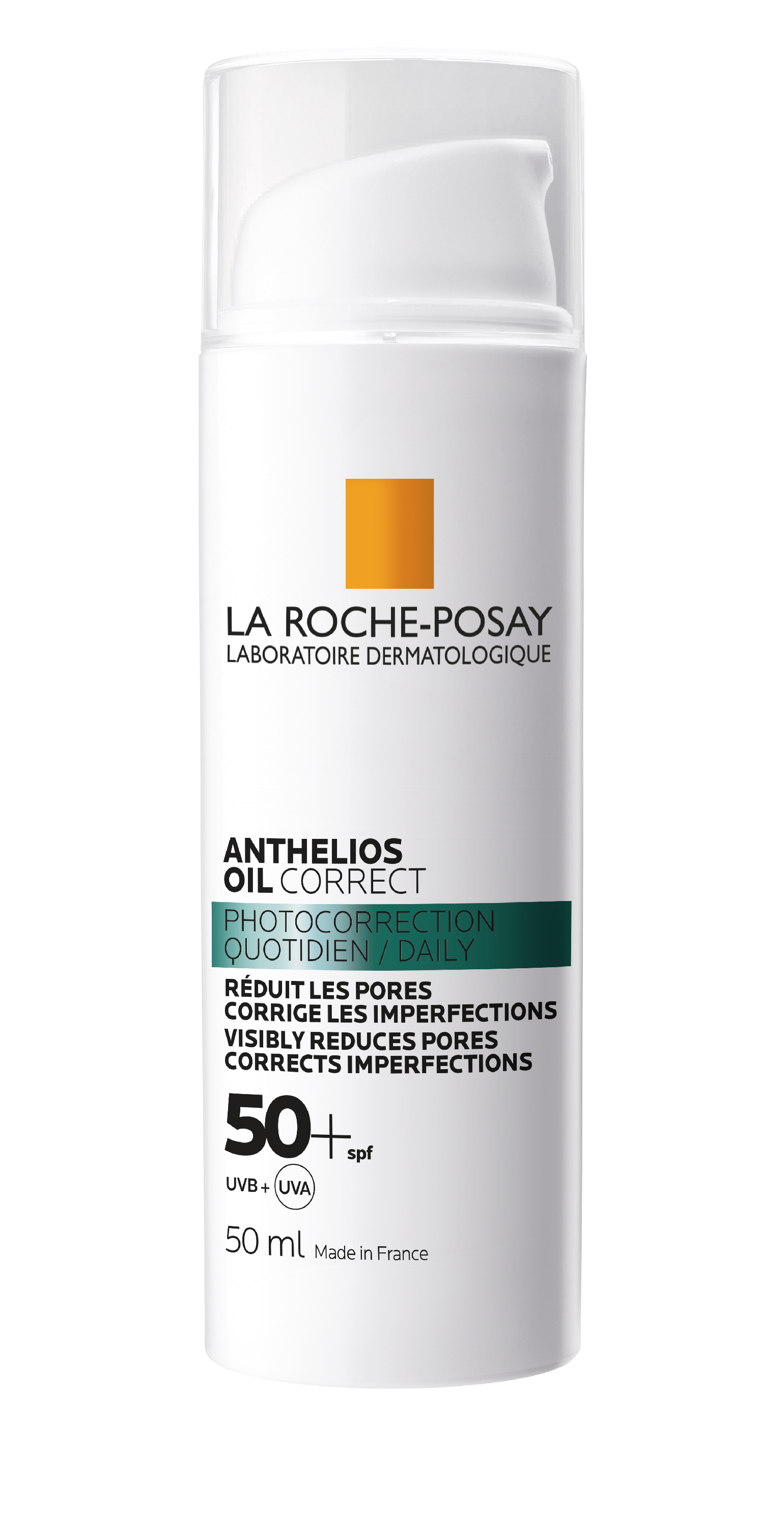 Anthelios Oil Correct Soin Solaire Quotidien Photocorrection Spf50 50ml