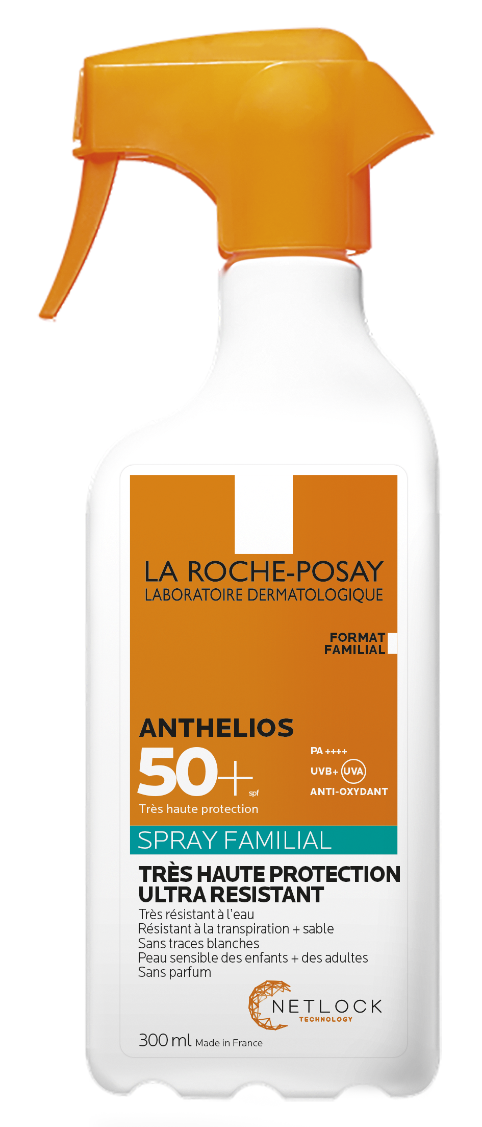 Anthelios Spray Familial Tres Haute Protection Ultra Resistant Spf50+ 300ml