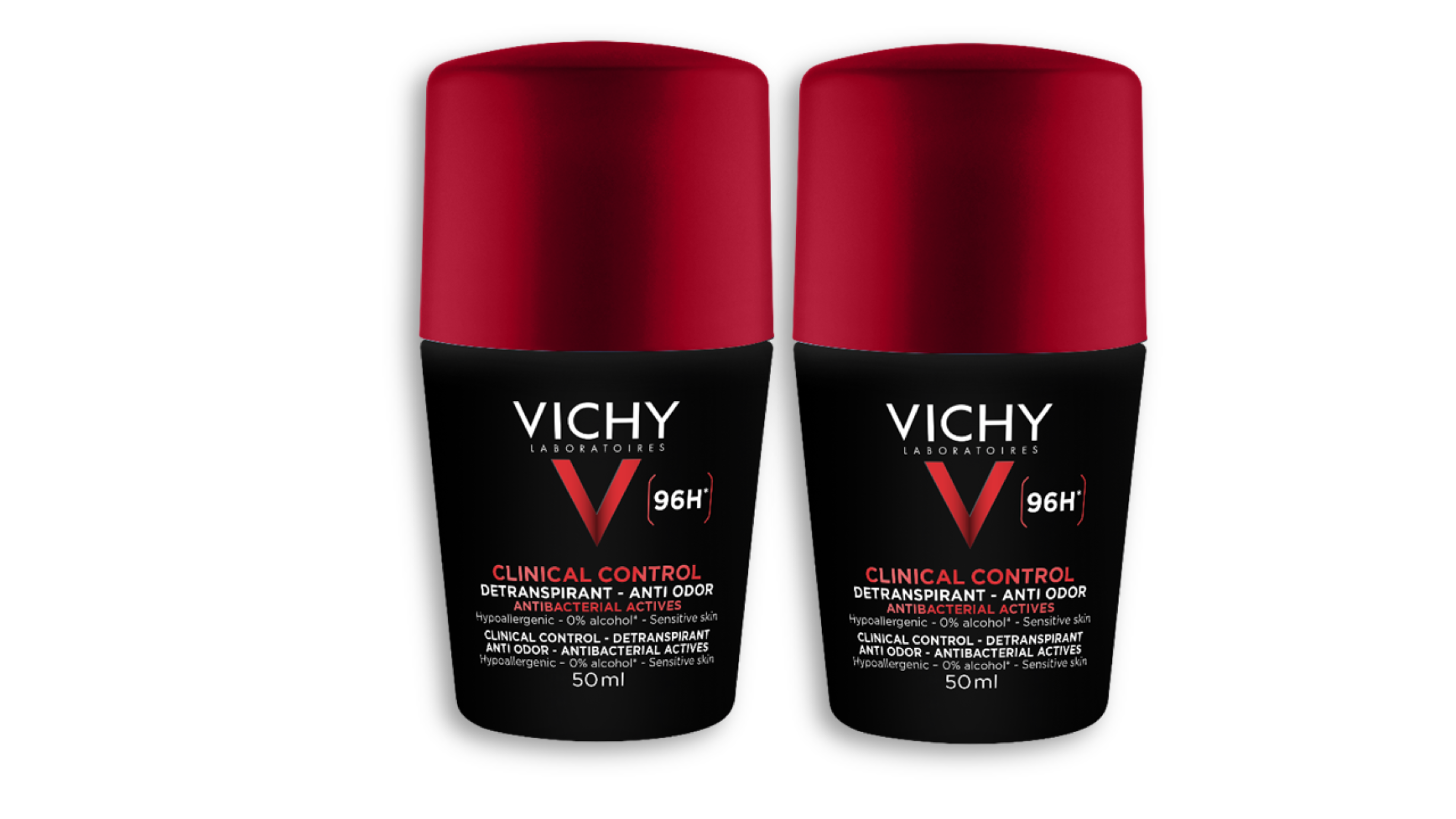 Vichy Homme Détranspirant Anti Odeur lot 2x50ml