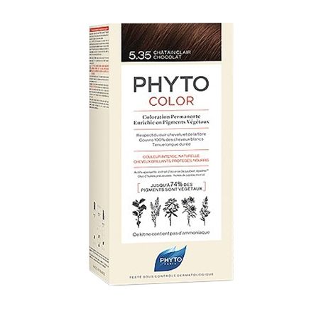 Phytocolor 5.35 Châtain Clair Chocolat Kit De Coloration