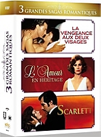 3 grandes sagas romantiques + L'amour en héritage + La vengeance aux deux visages + Scarlett