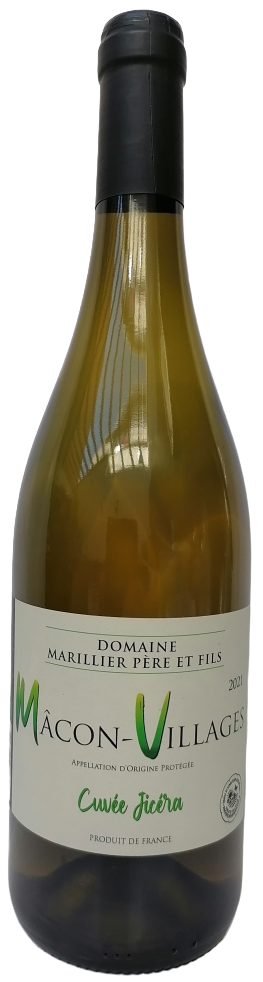 Domaine Marillier Père et Fils Cuvée Jicéra, 2021 - Mâcon Villages AOP - Blanc Sec - 75 cl