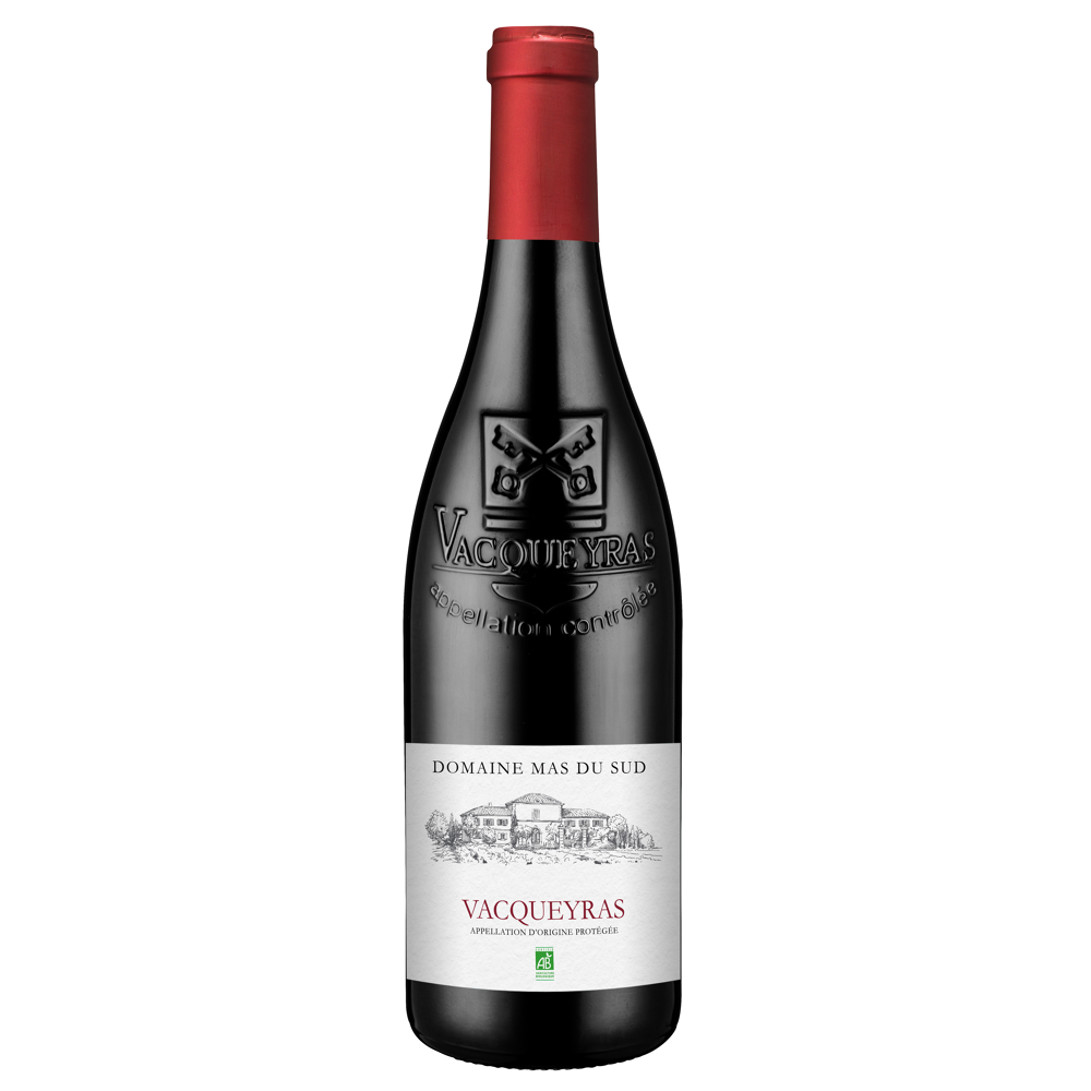 Domaine Mas du Sud BIO, 2020 - Vacqueyras AOP - Rouge - 75 cl
