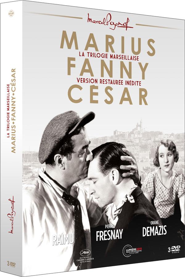 La trilogie marseillaise : Marius + Fanny + César