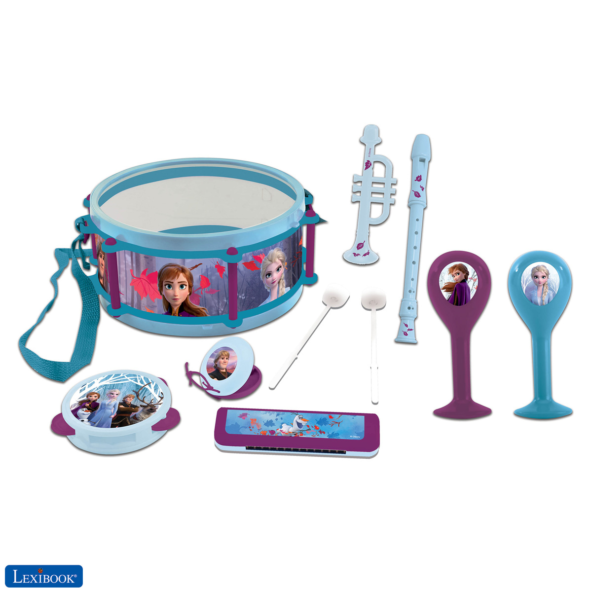 Set Musical 7Pcs Reine Des Neiges