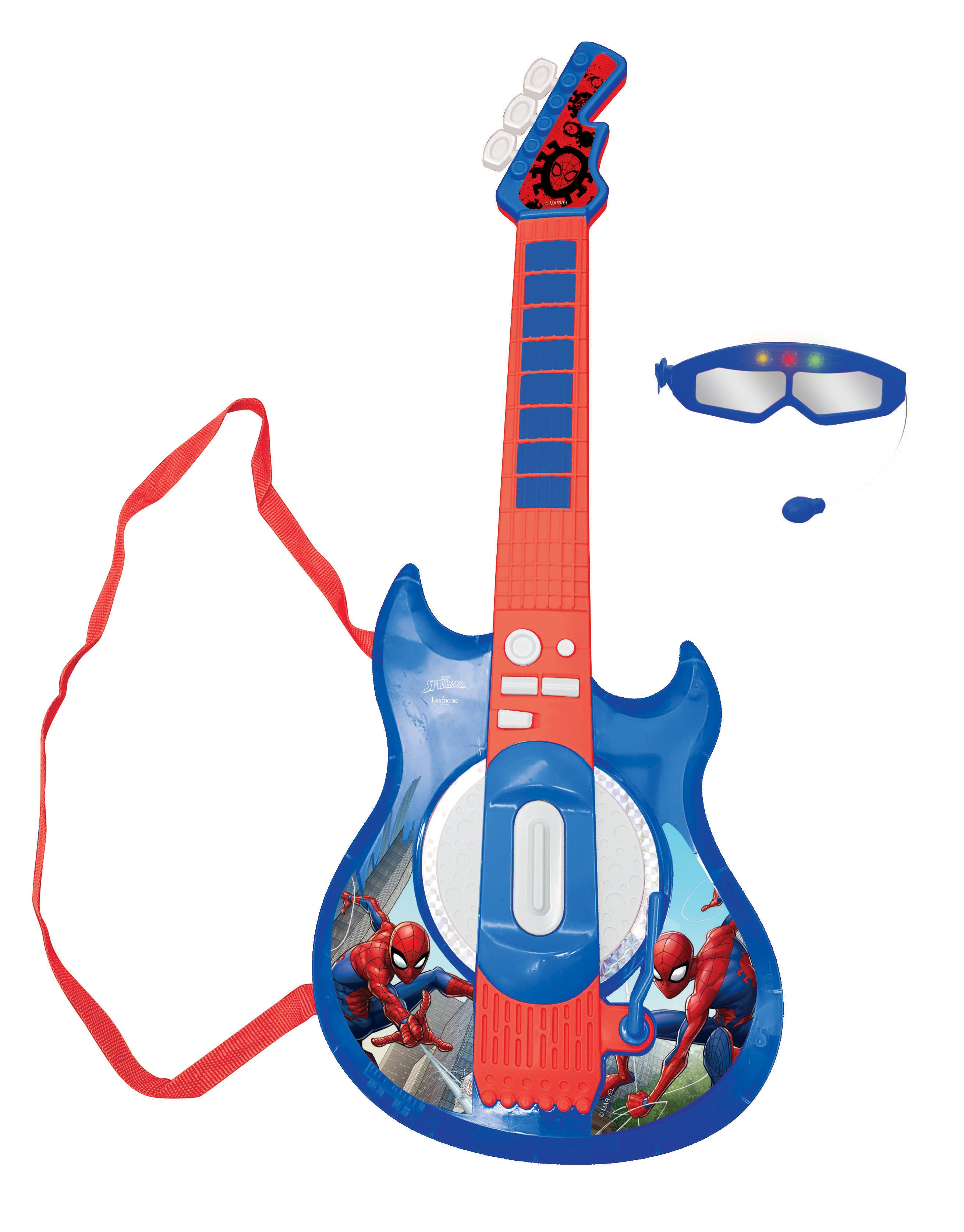 Guitare Électro Lumin.+ Lunettes Sp