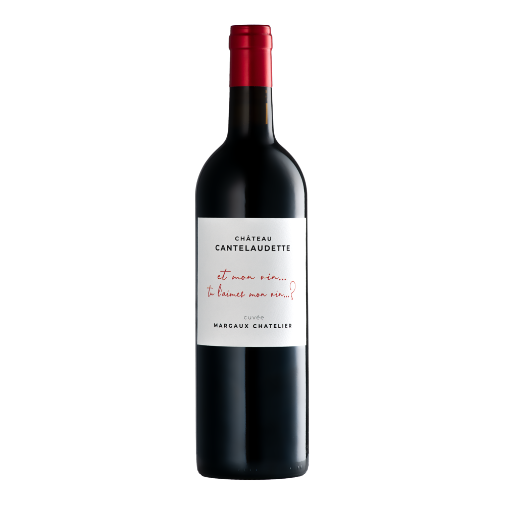 Château Cantelaudette Cuvée Margaux Chatelier, 2022 - Graves de vayres AOP - Rouge - 75 cl