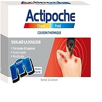 Actipoche chaud froid cervicales et trapezes 24 x 40 cm