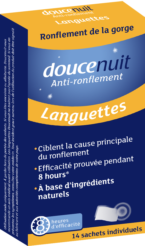 Douce nuit anti-ronflement 14 languettes