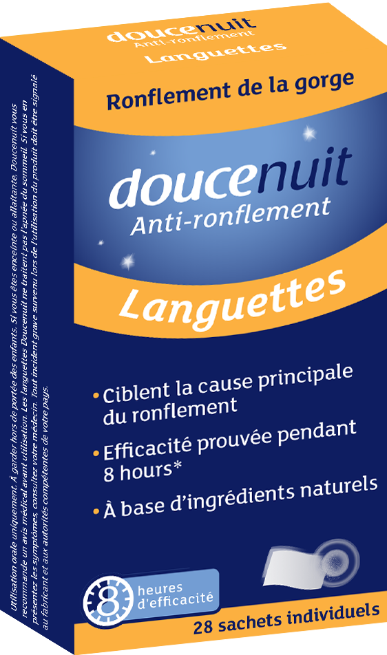 Languette anti-ronflement 28 sachets