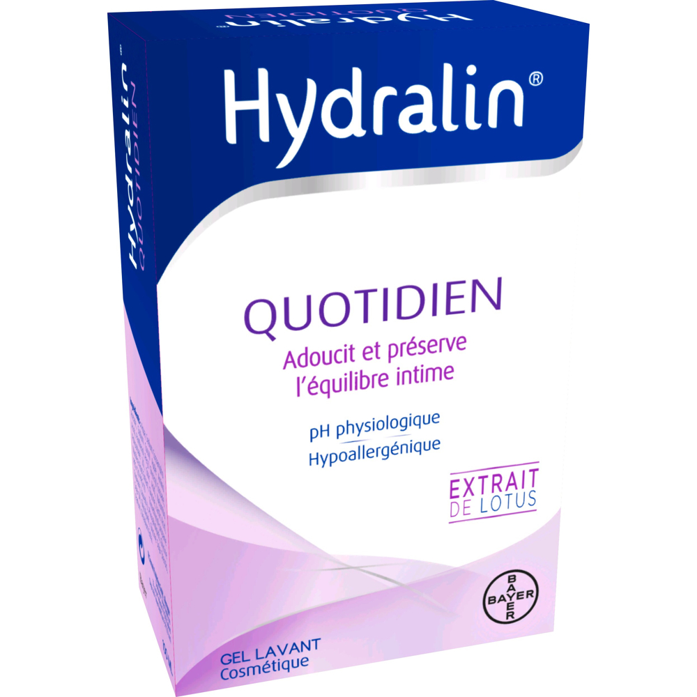 Hydralin Quotidien Gel Lavant 100ml Equilibre Intime