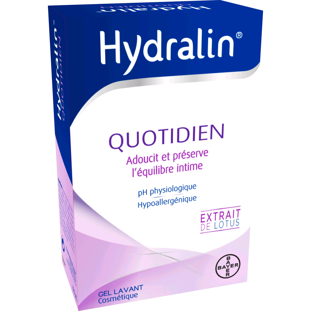 Hydralin Quotidien Gel Lavant 100ml Equilibre Intime