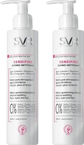 Sensifine dermo-nettoyant nettoyant démaquillant 2x400ml
