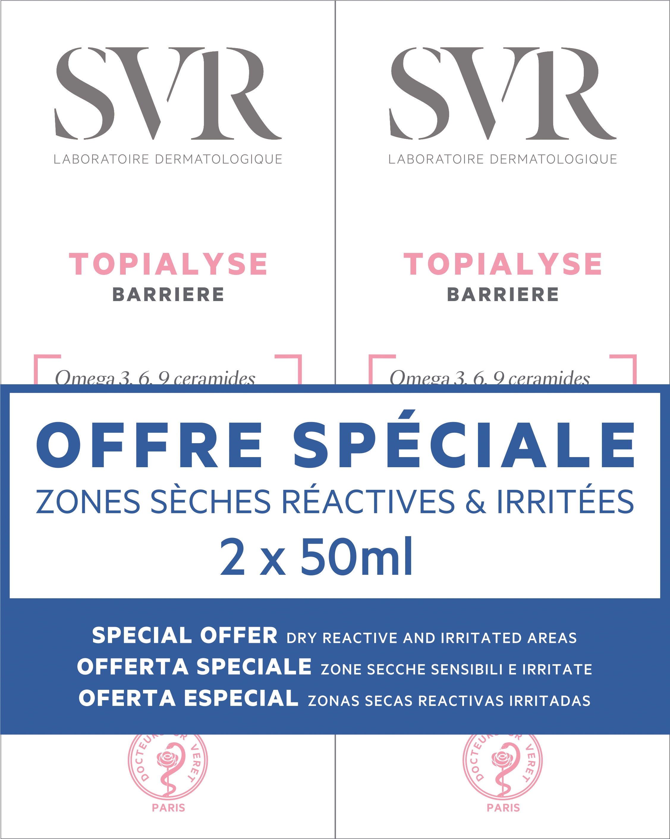 Duo Topialyse Crème barrière 50ml