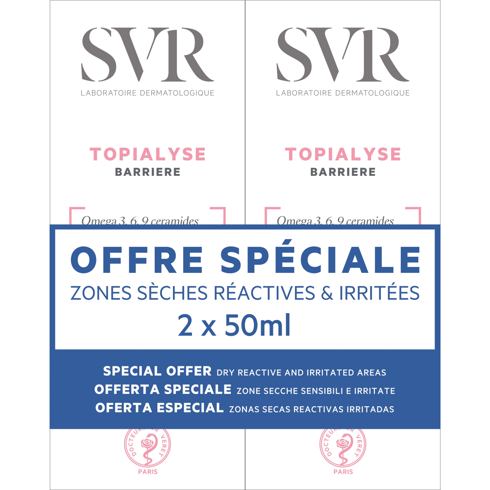 Duo Topialyse Crème barrière 50ml