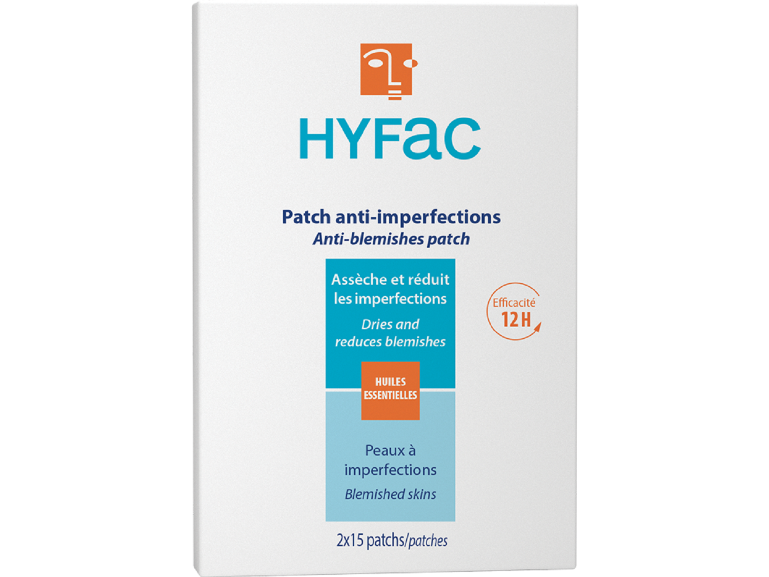 Hyfac Etui 2x15 Patchs Imperfections