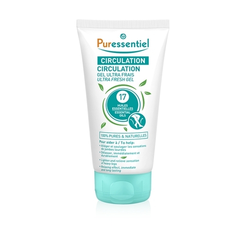 Gel ultra-frais circulation aux 17 huiles essentielles 125ml