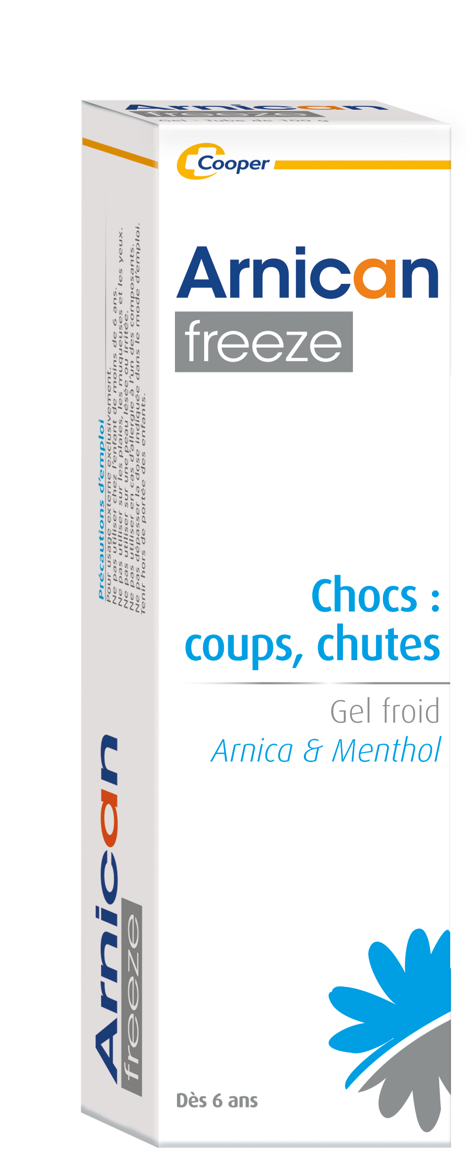 Gel refrigérant à base d'arnica et de menthol 100g