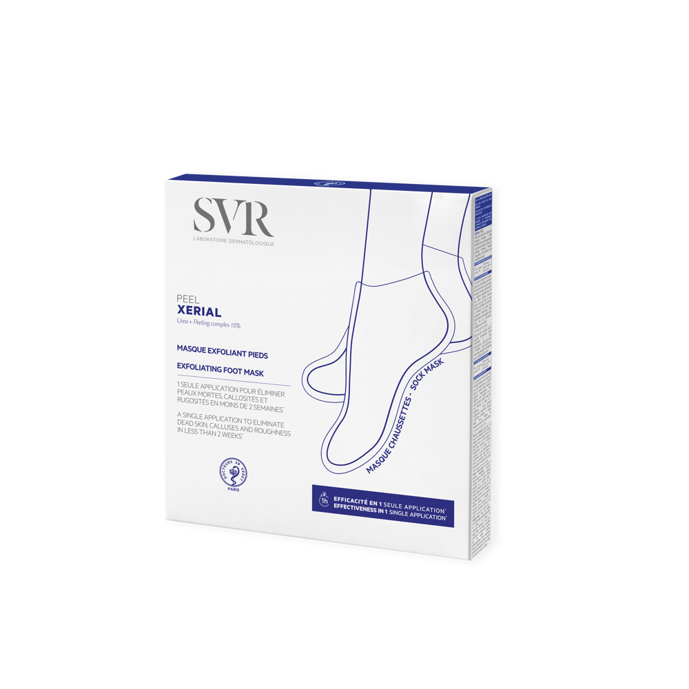 Xérial peel masque exfoliant pieds