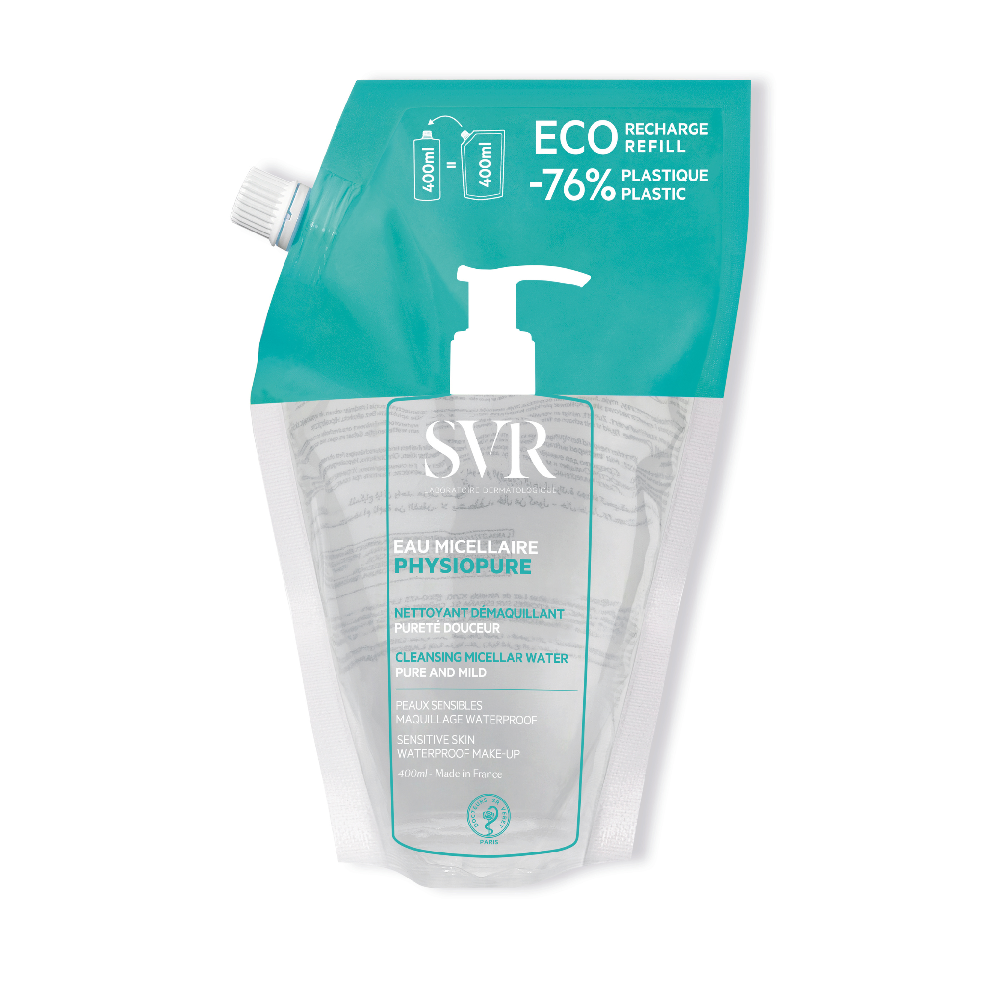 Physiopure Eau Micellaire Refill 400ml