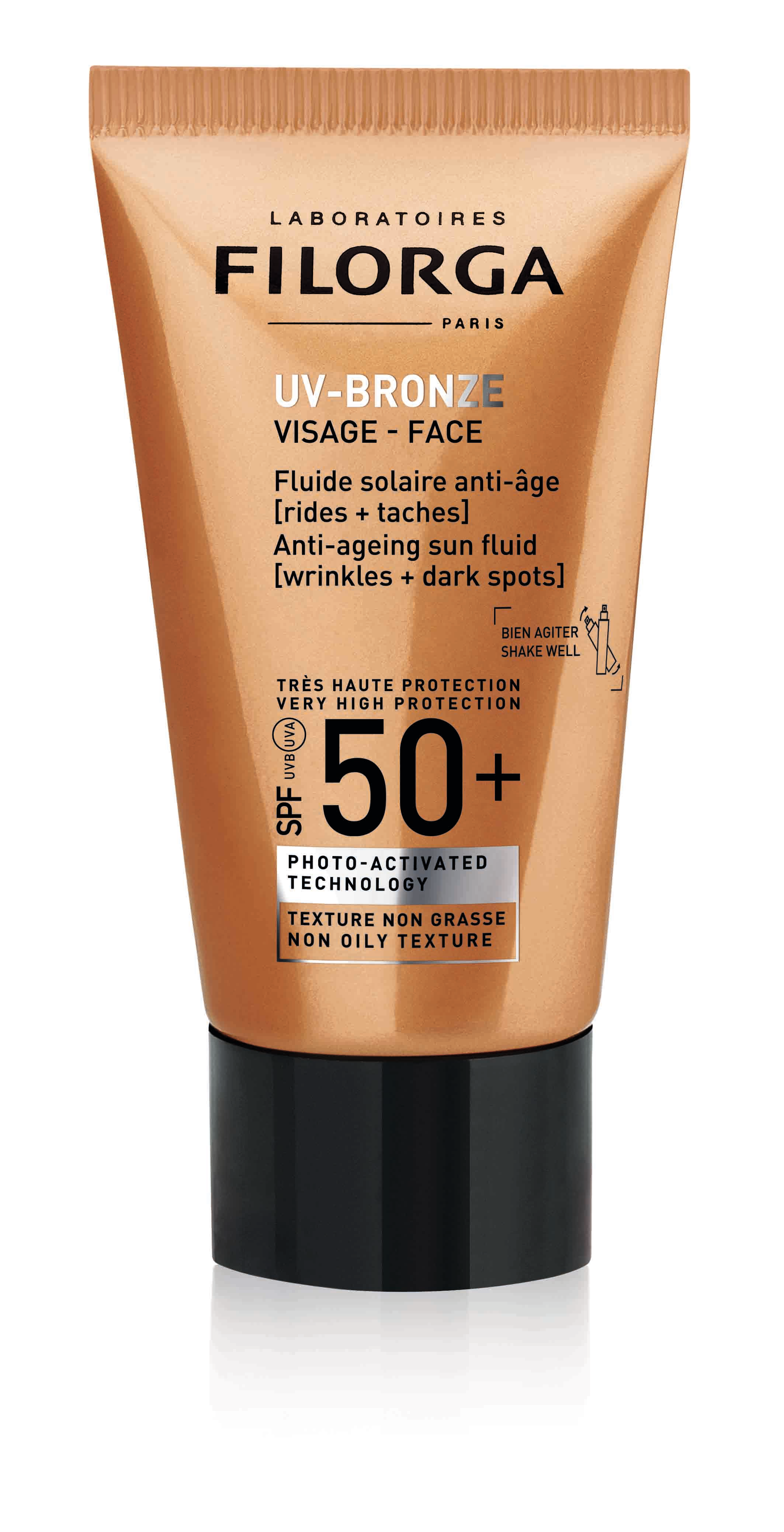 Uv-Bronze fluide solaire anti-âge SPF50 40ml