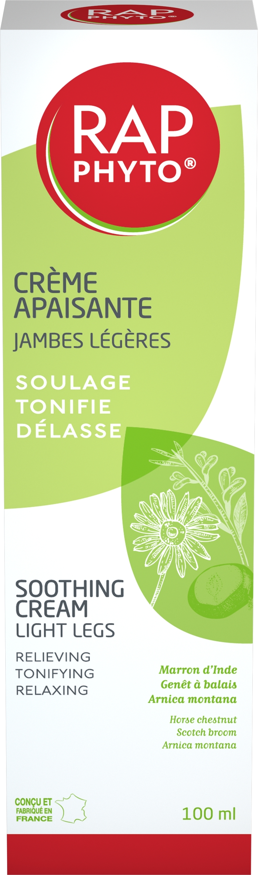Crème jambes légères 100ml