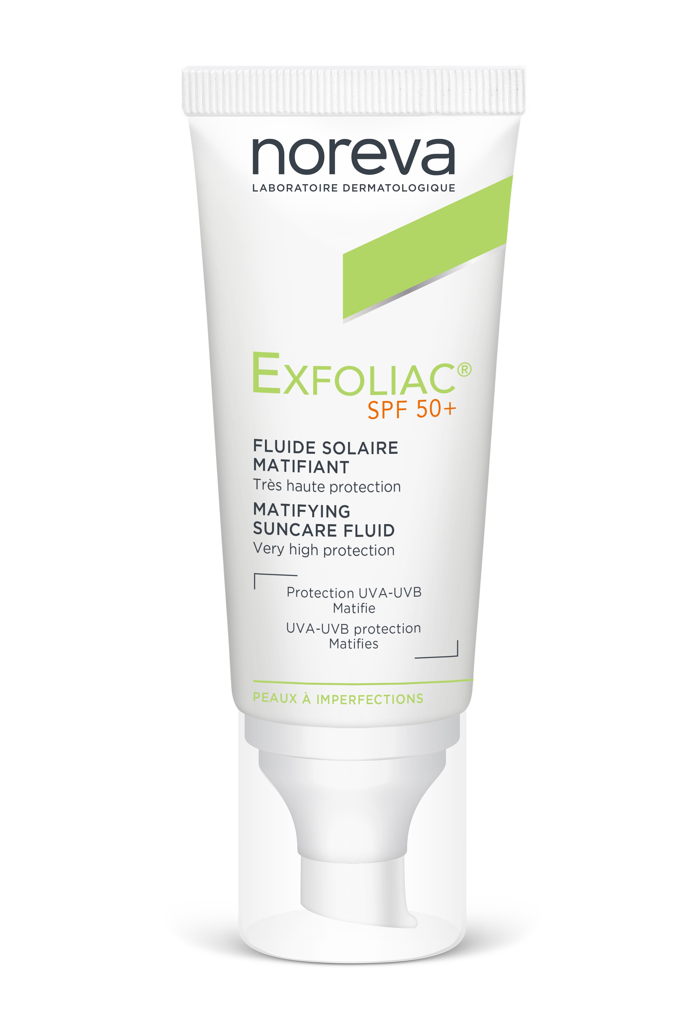Exfoliac Fluide Solaire Matifiant Spf50+ 40ml