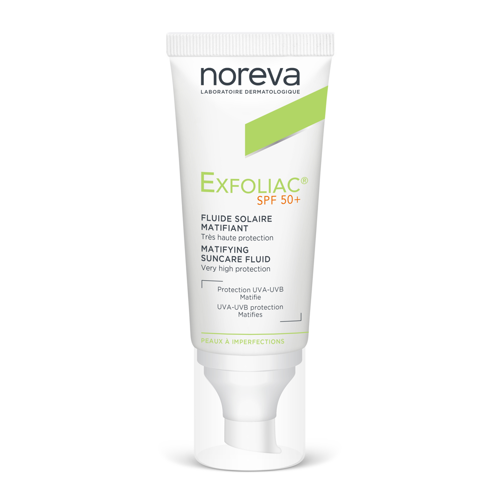 Exfoliac Fluide Solaire Matifiant Spf50+ 40ml