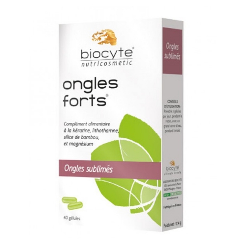Ongles forts 40 gélules