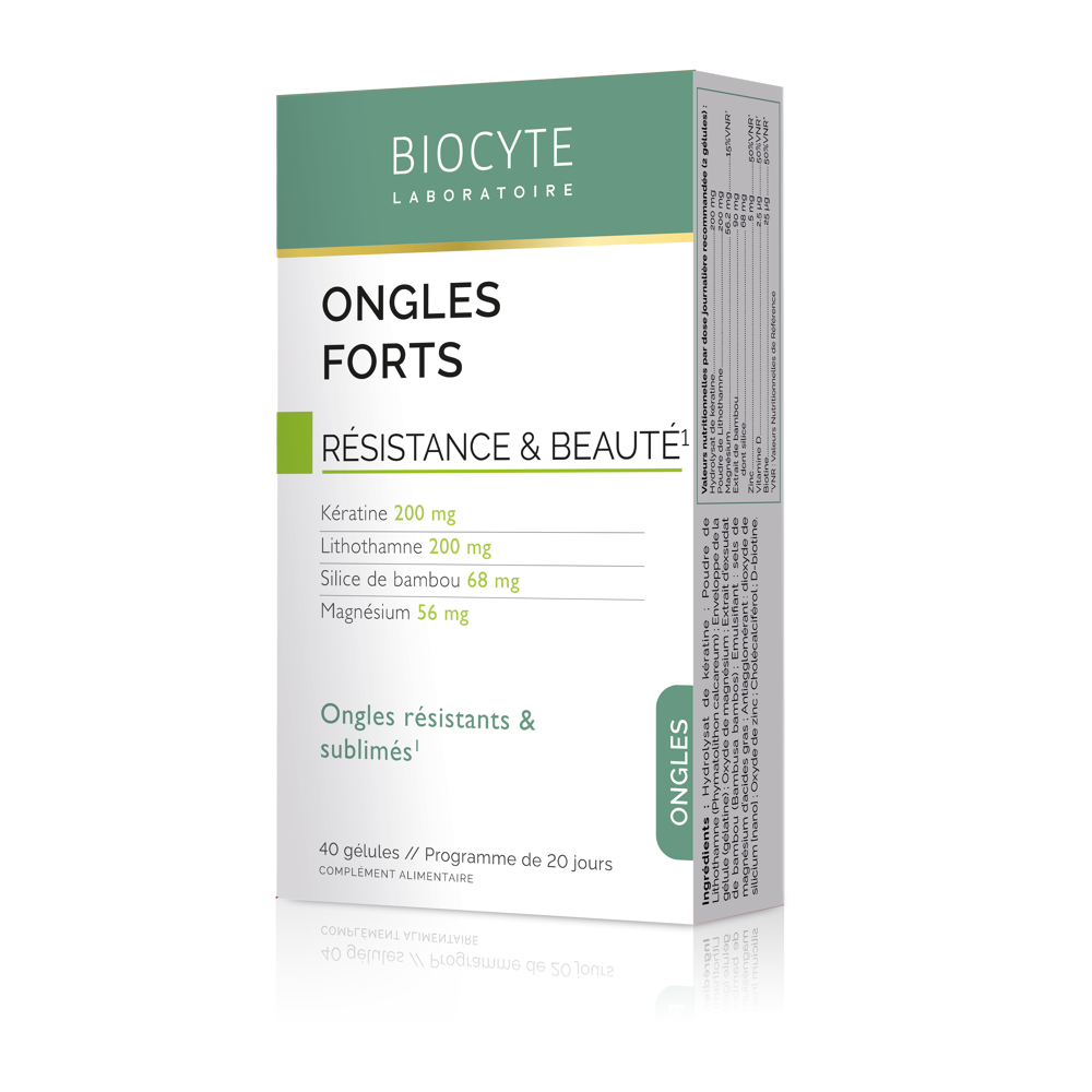 Ongles forts 40 gélules