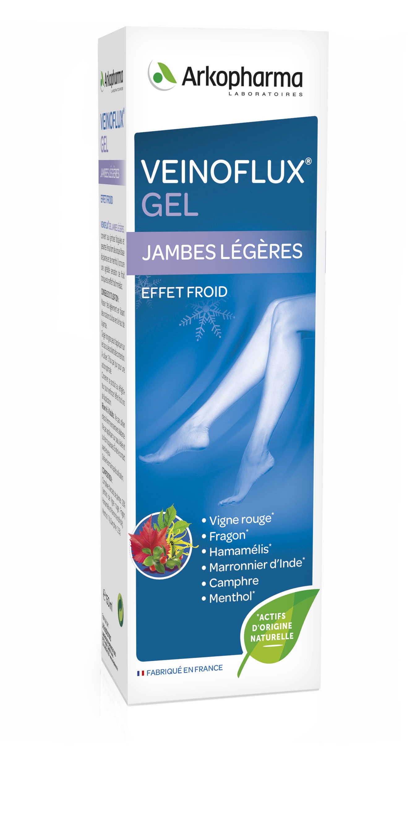Gel effet froid jambes légères 150ml