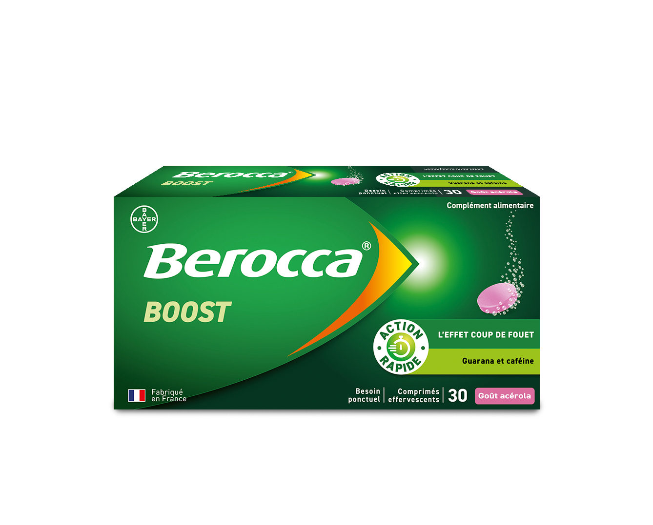 BeroccaBoost effervescent 30 comprimés