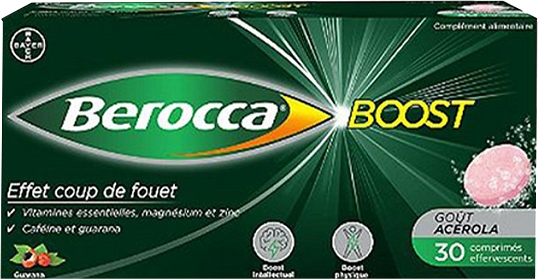 BeroccaBoost effervescent 30 comprimés