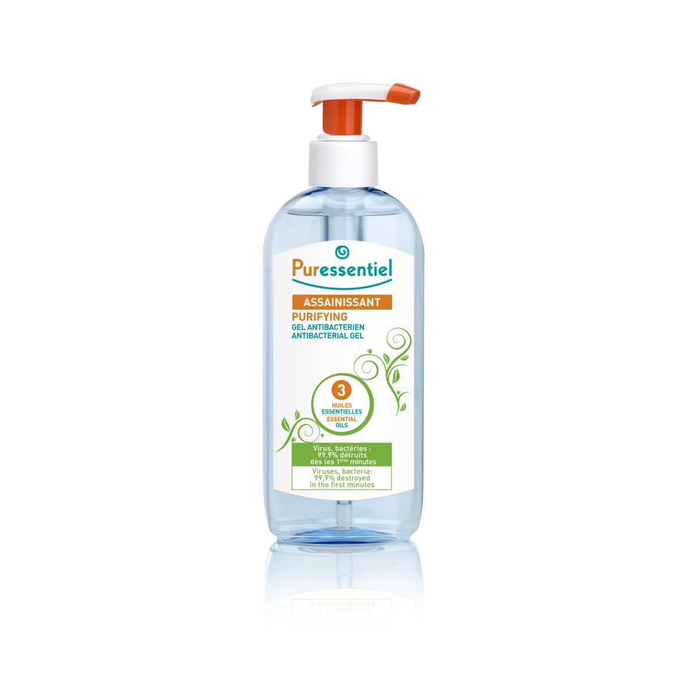Gel antibactérien assainissant aux 3 huiles essentielles 250ml