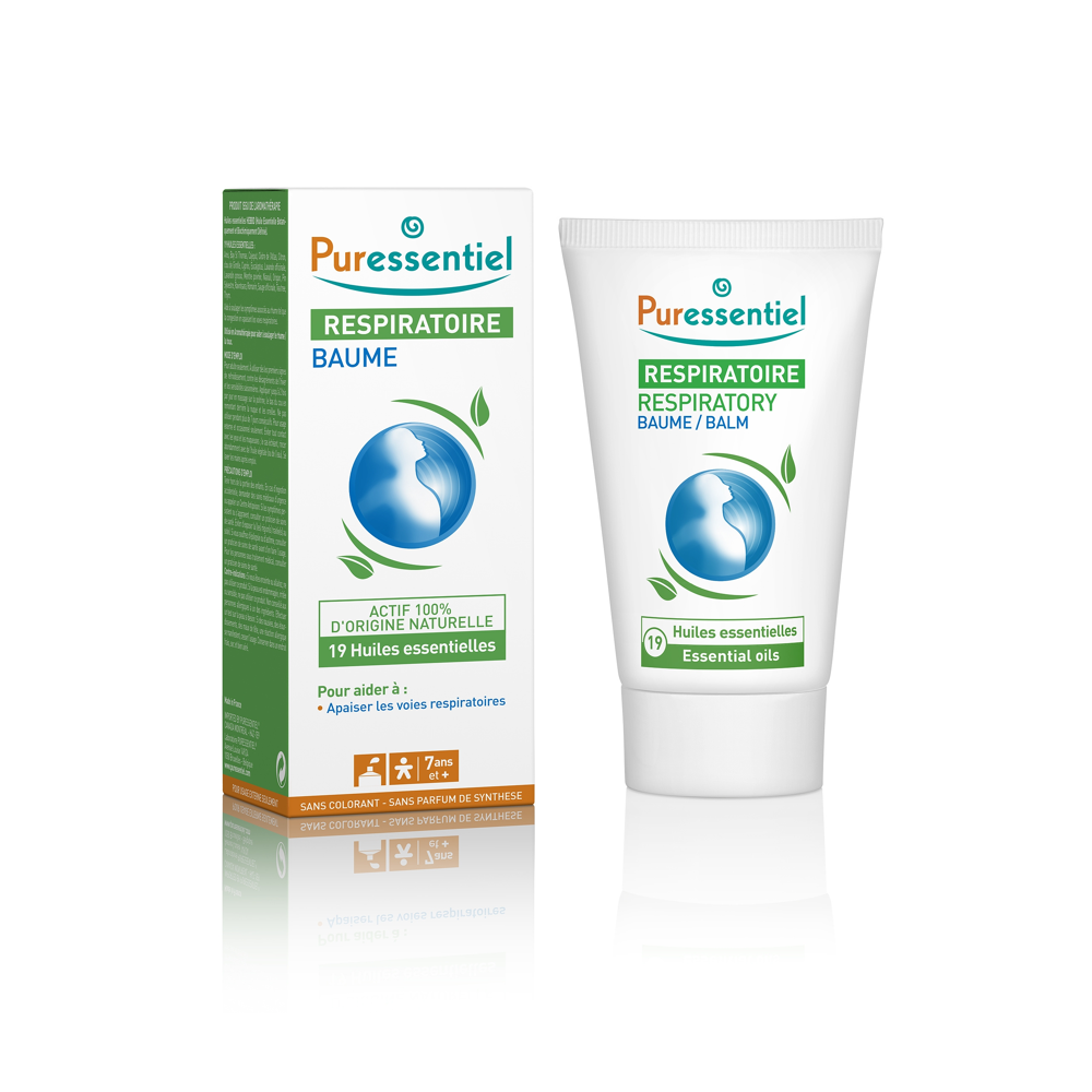 Baume respiratoire aux 19 huiles essentielles 50ml