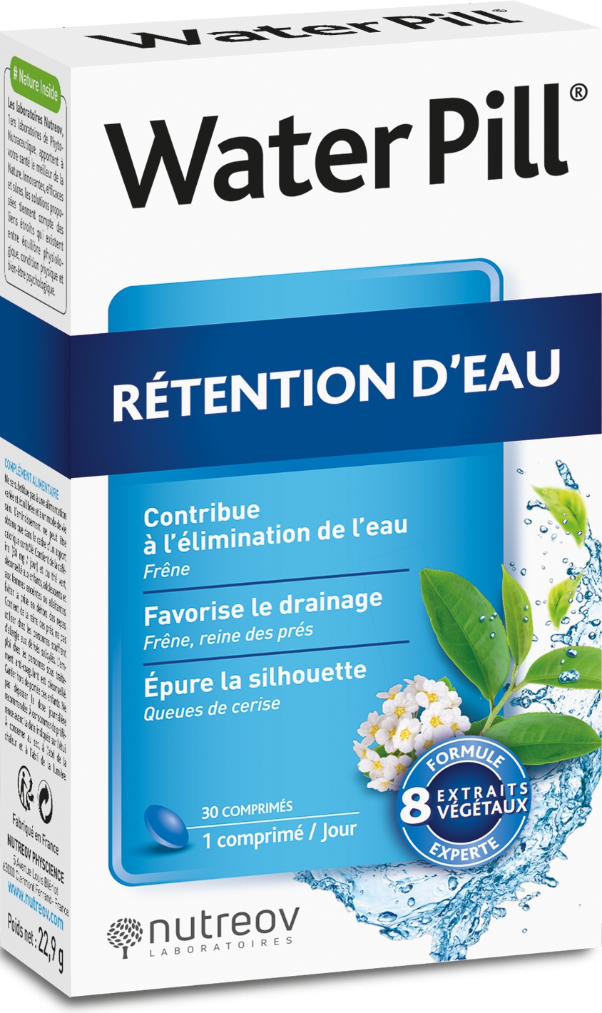 Waterpill rétention eau physcience 30 comprimés