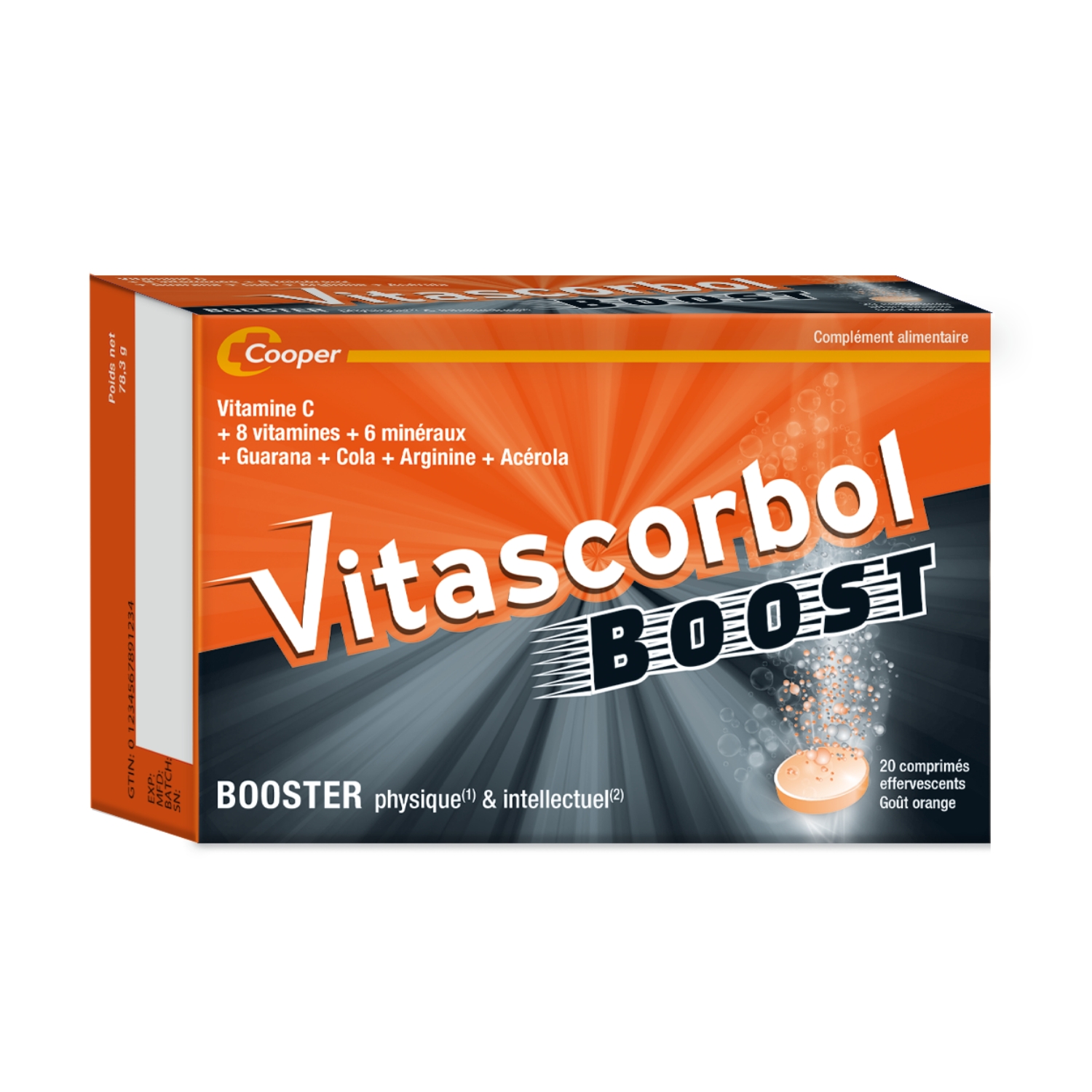Vitascorbolmulti boost 20 comprimes