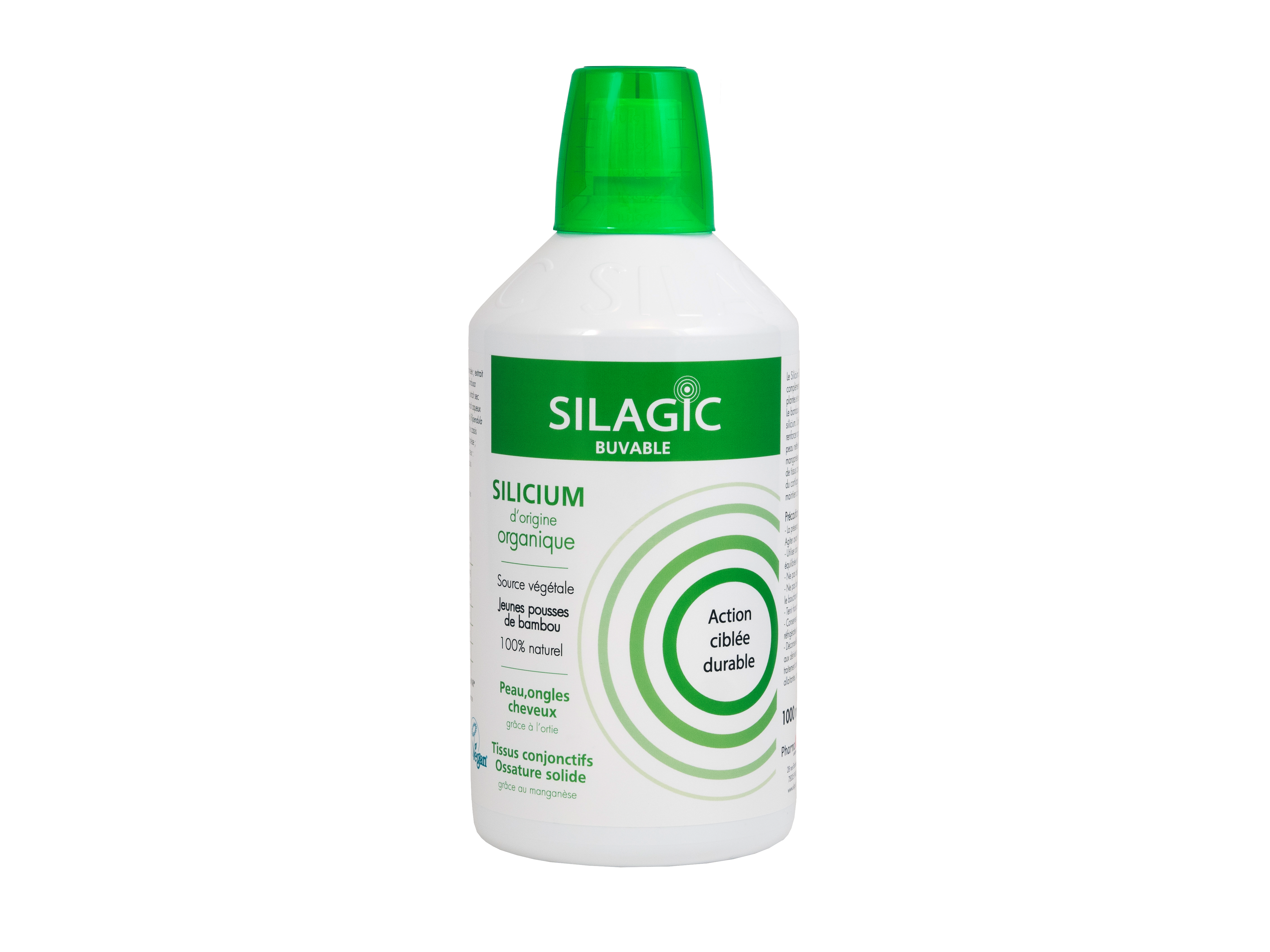 Silagic silicium organique source végétale buvable 1L