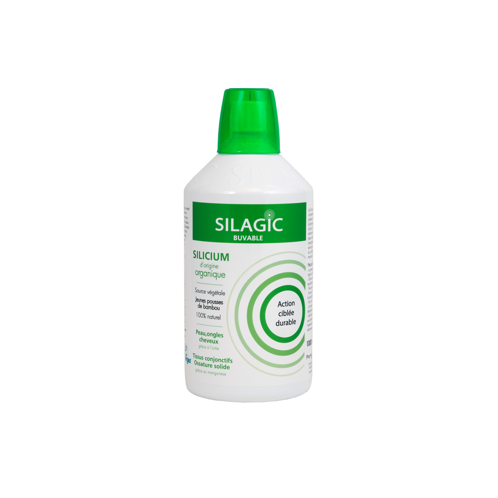 Silagic silicium organique source végétale buvable 1L