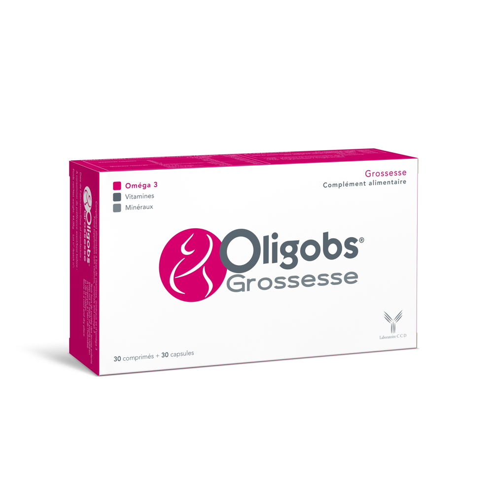 Oligobs grossesse 30 comprimés + 30 capsule