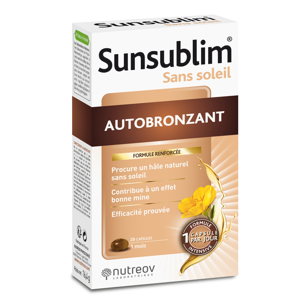 Sunsublim autobronzant 28 capsules