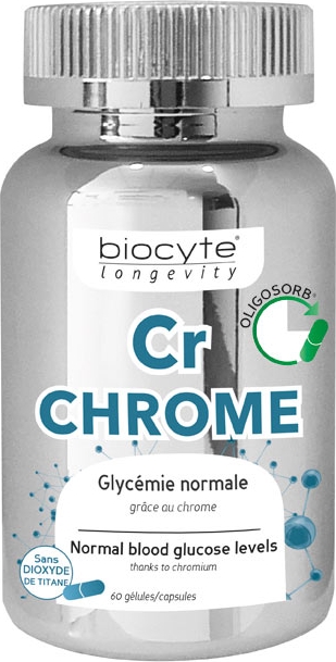 Longevity cr chrome 60 gélules