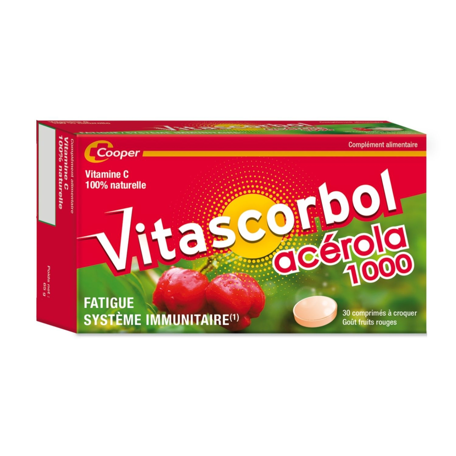 Vitascorbol Acerola 30 comprimés