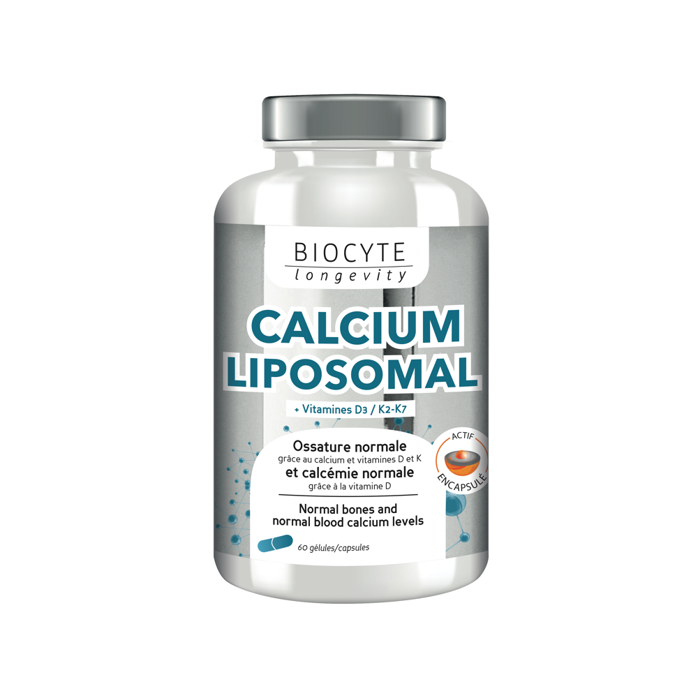 Calcium vitamins d3 + k2 60 gélules