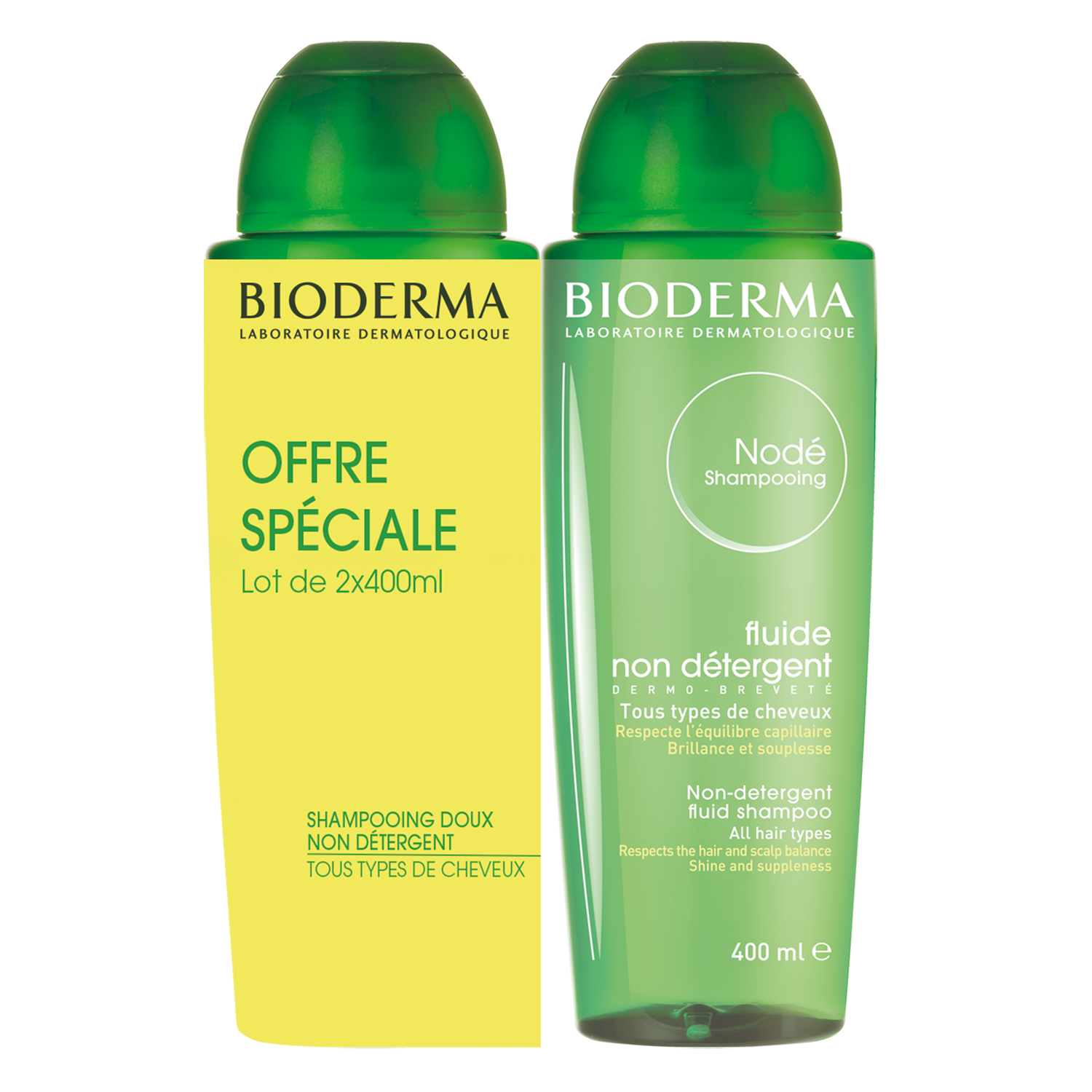 Nodé Shampoing fluide 2x400ml