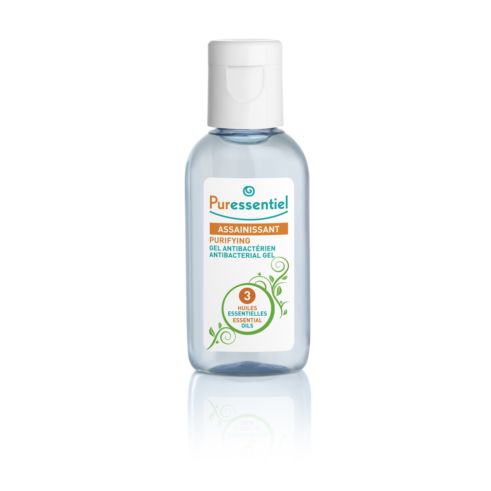 Gel Antibactérien Assainissant aux 3 Huiles Essentielles 25 ml