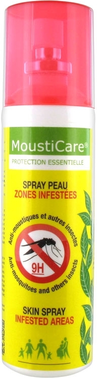 Spray peau anti-moustiques zones infestées 75ml