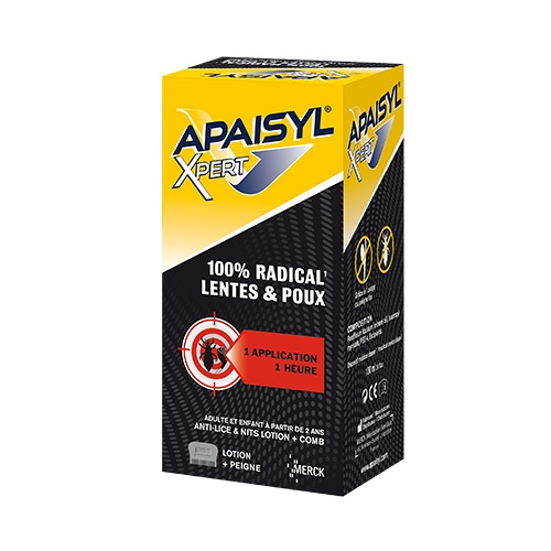 Apaisyl xpert poux et lentes 100ml