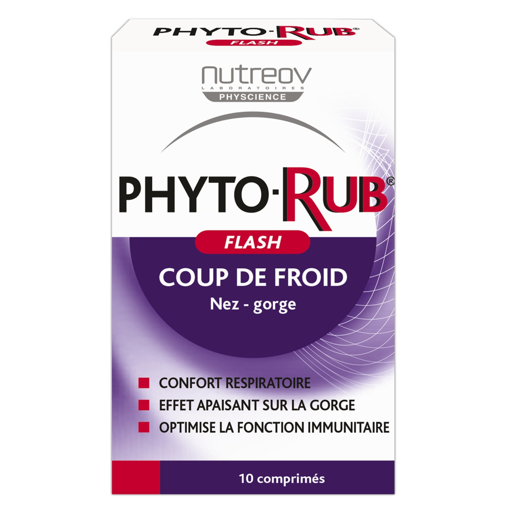 Nutreov phyto-rub 10 comprimés